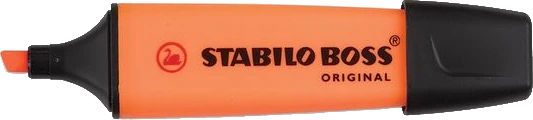 Orange highlighter